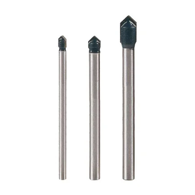 Комплект свредла за стъкло 3бр.