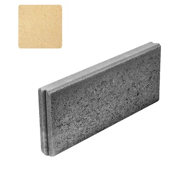 Градински бордюр 50/5/20 жълт PETRA PAVAJE