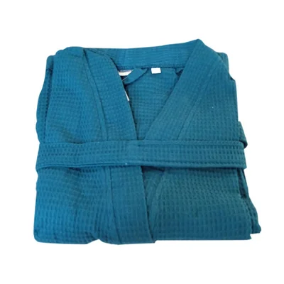 Халат Waffle за SPA размер L/XL петрол BULGARIA TEX