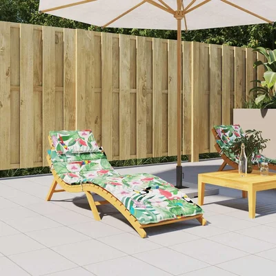 Шалте за шезлонг - многоцветно - 186x58 - Оксфорд плат - VL361357