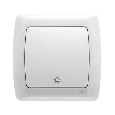 Стълбищен бутон Carmen бял VIKO