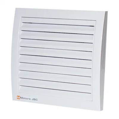 Вентилатор за баня GOLD ММ 100 с клапа, квадратен с намалена дължина