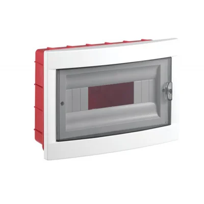 Ел. табло за 12 предпазителя за вграждане бял цвят VIKO