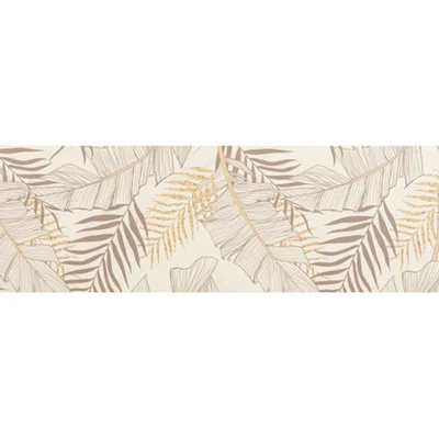 Фаянс 30x90 см Amposta Decor Hojas Gold EL MOLINO