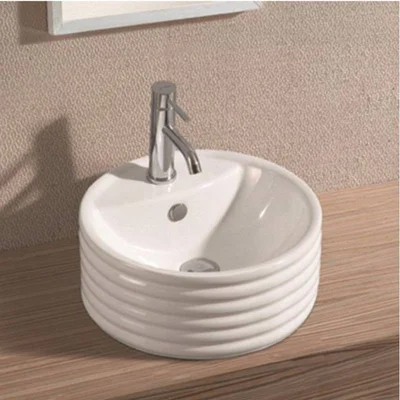 Порцеланов умивалник 42х42х17,5см бял INTER CERAMIC