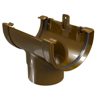 Снадка с дренаж Ф100 мм / Ф125 мм кафява REGENAU