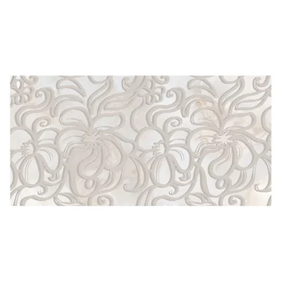 Декор 25x50 см Селена дантела сив 1860 KAI