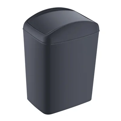 Кош за боклук с люлеещ капак 20 л антрацит