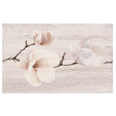 Декор плочка 25x40 см Пастел магнолия светлобежов 5844 KAI