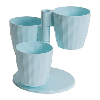 Декоративни саксии на стойка 3 л небесносини DNC1 SERINOVA