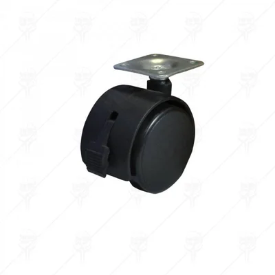 Мебелно колело PVC спирачно с планка 40мм 1бр PREMIUMFIX