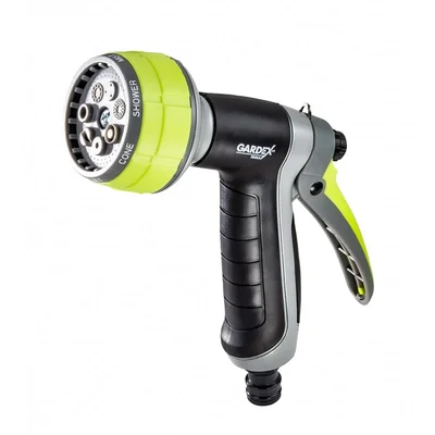 Поливен пистолет с метален корпус 7 функции Strong GARDEX