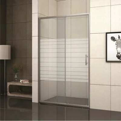 Регулируем стъклен параван за баня Рис 100х120х190см INTER CERAMIC