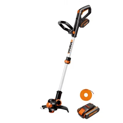 Акумулаторен тример WORX WG163E.2, Li-ion 20 V/ 2.0 Ah