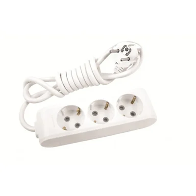 Разклонител 3 гнезда кабел 5 м бял PANASONIC