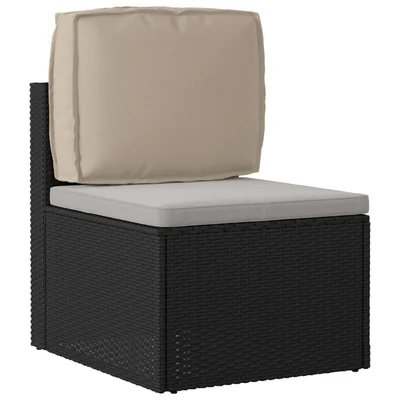 Диван възглавница за облегалка Таупе 50x40x12 см Оксфордска тъкан