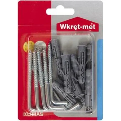 Дюбел за бетон с L кука 12Х80 блистер - WKRET-MET