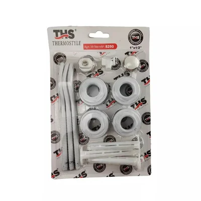 Комплект за радиатор с 3 конзоли 13 части THS THERMOSTYLE