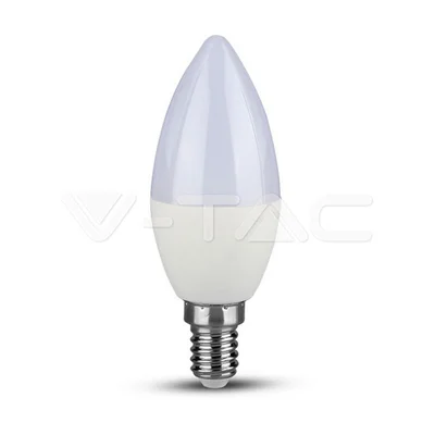 LED Крушка Свещ 5.5W E14 6400K - V-TAC