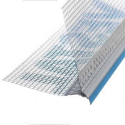 PVC водооткапващ ъгъл със синя лента 2.5м VESTAL