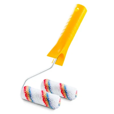 Валяк с дръжка 10см 11мм Ф15мм 2 броя Mini Elitakolor Hardy