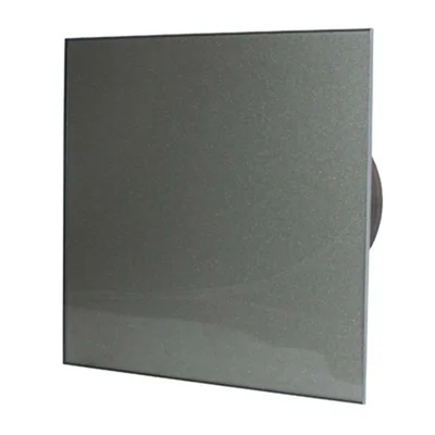 Вентилатор за баня ММ-P 100/169, квадрат, с клапа 06, асфалт