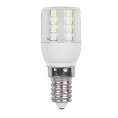 LED лампа LEDT25 16SMD3528 1W E14 230V топло бял