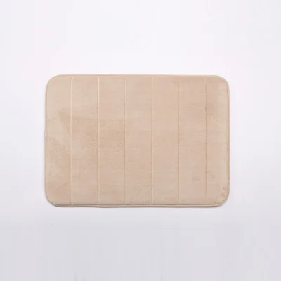 Постелка за баня с Memory пяна бежова ICSC 186 INTER CERAMIC