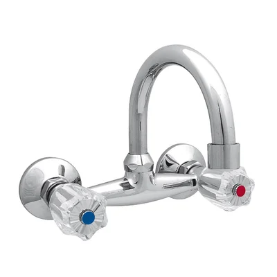 Смесител за кухня стенен Mesina FORMA VITA