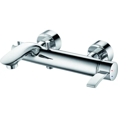 Стене месингов смесител за душ/вана "тиана"- INTERCERAMIC