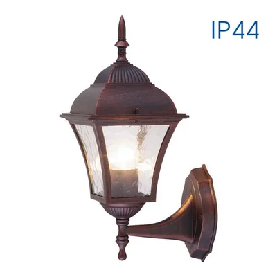 Фенер стенен с долен носач Sofia WU005/RE IP44