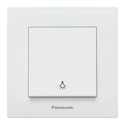 Стълбищен бутон Karre Plus бял PANASONIC