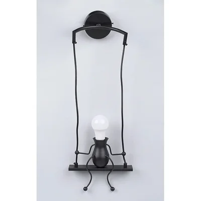 Аплик Детска игра черен мат DREAM LIGHTS