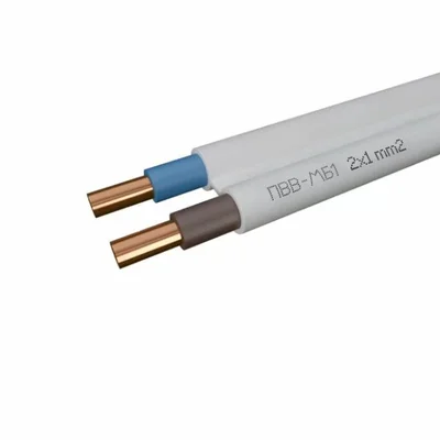 Инсталационен проводник 2x6 мм² ПВВ-МБ1 (цена на метър)