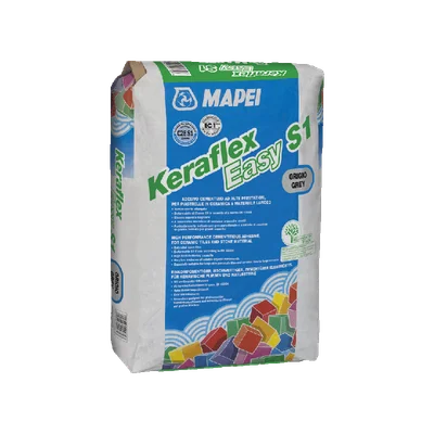 Лепило за плочки Keraflex Easy S1 - сив - 25 кг - MAPEI