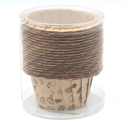 Хартиени форми за мъфини 7.5x4.5 см 20 бр.