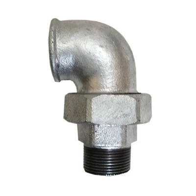 Плоско коляно холендър - поцинковано - 1" - MЖ