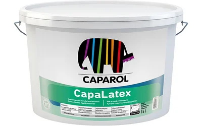 Боя интериорна capalatex b1 2.5 л caparol