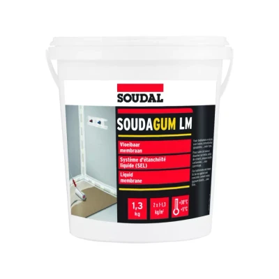 Течна хидроизолация 1.3 кг Soudagum LM DFE SOUDAL