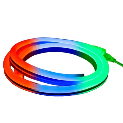 LED Светещ кабел SMD5050 RGB IP65 10м - LIGHTEX