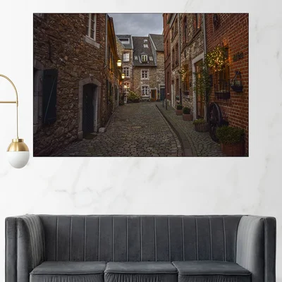 Калдъръм в Столберг - картина пано за стена
