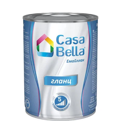 Casa Bella тъмнозелен емайллак гланц 650мл ОРГАХИМ