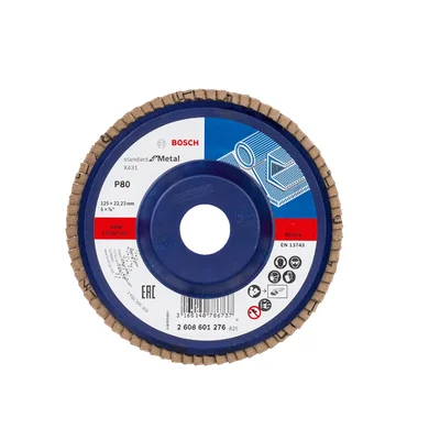 Диск за шлайфане X551 115х22.23 мм К80 BOSCH