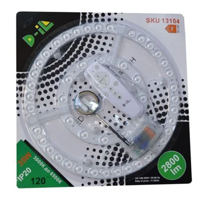 LED модул за плафон 35 W с дистанционно
