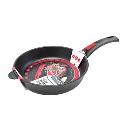 Традиционен тиган с подвижна дръжка ø28 см НЕВА МЕТАЛЛ ПОСУДА