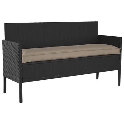 Възглавница за пейка Таупе 150x40x8 см Оксфордска тъкан - VL42001663