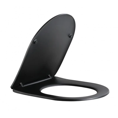 Тоалетна седалка ICST 4937B SEAT черна INTER CERAMIC