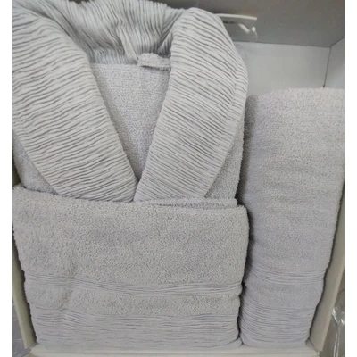 Комплект халат за баня с 2 кърпи Horizon IPEKCE