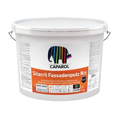 Мазилка Silacril Fassadenputz K15 25 кг CAPAROL