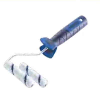 Валяк 10см 6мм Ф15мм 2 броя с дръжка Gepardakryl Mini Hardy